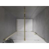Mexen Velar Dusche Schiebetüren 120 cm, transparent, gold - 871-120-000-01-50