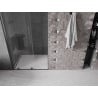 Mexen Velar Schiebetür für Dusche 120 cm, transparent, gebürstetes Gun Gray - 871-120-000-01-66
