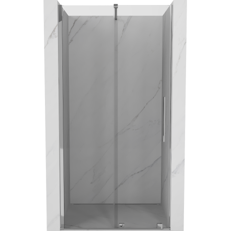 Mexen Velar Schiebetür Duschabtrennung 90 cm, transparent, Chrom - 871-090-000-01-01