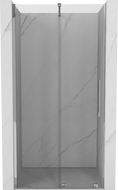 Mexen Velar Schiebetür Duschabtrennung 90 cm, transparent, Chrom - 871-090-000-01-01
