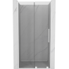 Mexen Velar Schiebetürdusche 110 cm, transparent, weiß - 871-110-000-01-20