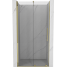 Mexen Velar Schiebetür für Dusche 90 cm, transparent, gold - 871-090-000-01-50