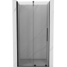 Mexen Velar Schiebetüren für Dusche 90 cm, transparent, schwarz - 871-090-000-01-70