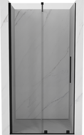 Mexen Velar Schiebeduschtür 110 cm, transparent, schwarz - 871-110-000-01-70
