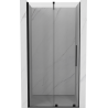 Mexen Velar Schiebetür Dusche 120 cm, transparent, schwarz - 871-120-000-01-70