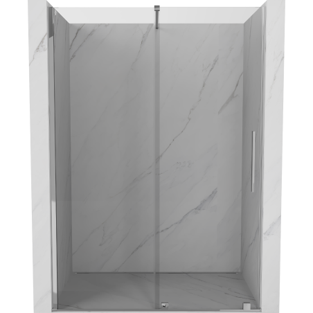Mexen Velar Duschabtrennung Schiebetür 130 cm, transparent, Chrom - 871-130-000-01-01