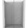 Mexen Velar Schiebetür für Dusche 140 cm, transparent, chrom - 871-140-000-01-01
