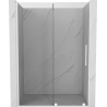 Mexen Velar Schiebeduschtüren 140 cm, transparent, weiß - 871-140-000-01-20