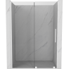 Mexen Velar Schiebetür 160 cm, transparent, weiß - 871-160-000-01-20