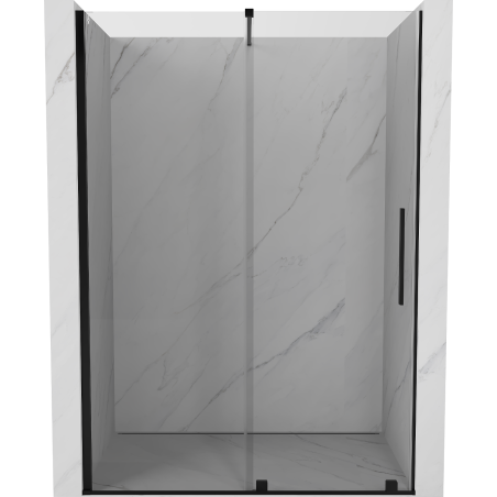 Mexen Velar Schiebetüren 140 cm, transparent, schwarz - 871-140-000-01-70