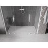 Mexen Velar Duo Schiebeduschtüren 200 cm, transparent, weiß - 871-200-000-02-20