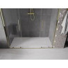 Mexen Velar Duo Schiebetür 180 cm, transparent, gold - 871-180-000-02-50