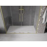 Mexen Velar Duo Schiebetüren 170 cm, transparent, gebürstet gold - 871-170-000-02-55
