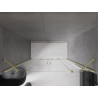 Mexen Velar Duo Schiebetüren 170 cm, transparent, gebürstet gold - 871-170-000-02-55