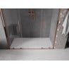 Mexen Velar Duo Schiebetür-Duschwand 170 cm, transparent, Roségold - 871-170-000-02-60