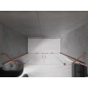 Mexen Velar Duo Schiebetür Duschwand 200 cm, transparent, Roségold - 871-200-000-02-60