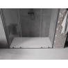 Mexen Velar Duo Schiebetüren 200 cm, transparent, gebürstetes gun gray - 871-200-000-02-66