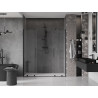 Mexen Velar Duo Schiebetüren für die Dusche 180 cm, transparent, schwarz - 871-180-000-02-70
