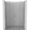 Mexen Velar Duo Schiebeduschtür 150 cm, transparent, Chrom - 871-150-000-02-01