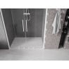 Mexen Velar Duo Schiebetür Dusche 140 cm, transparent, weiß - 871-140-000-02-20