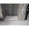 Mexen Velar Duo Schiebeduschentüren 150 cm, transparent, gold - 871-150-000-02-50