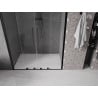 Mexen Velar Duo Schiebetür Duschtür 150 cm, transparent, schwarz - 871-150-000-02-70
