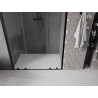 Mexen Velar Duo Schiebetür 160 cm, transparent, schwarz - 871-160-000-02-70
