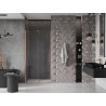 Mexen Velar Schiebetür für die Dusche 100 cm, transparent, Roségold - 871-100-000-01-60