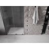 Mexen Velar Schiebetür für Dusche 120 cm, transparent, gebürstetes Gun Gray - 871-120-000-01-66