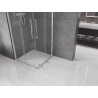 Mexen Velar Duo Schiebeduschkabine 80 x 80 cm, transparent, Chrom - 871-080-080-02-01