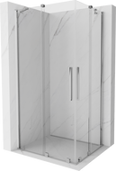 Mexen Velar Duo Schiebeduschkabine 100 x 90 cm, transparent, Chrom - 871-100-090-02-01