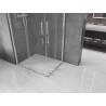 Mexen Velar Duo Schiebeduschkabine 100 x 90 cm, transparent, Chrom - 871-100-090-02-01