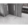 Mexen Velar Duo Duschkabine, 90 x 80 cm, transparent, weiß - 871-090-080-02-20