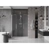 Mexen Velar Duo Schiebetür Duschabtrennung 160 cm, transparent, chrom - 871-160-000-02-01