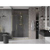 Mexen Velar Duo Schiebetür Duschwand 160 cm, transparent, gold - 871-160-000-02-50