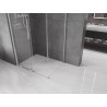 Mexen Velar Duschkabine zum Schieben 100 x 75 cm, transparent, Chrom - 871-100-075-01-01