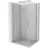 Mexen Velar Duschkabine Schiebetür 120 x 70 cm, transparent, Chrom - 871-120-070-01-01