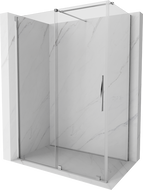 Mexen Velar Duschkabine zum Schieben 140 x 80 cm, transparent, Chrom - 871-140-080-01-01