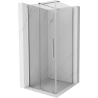 Mexen Velar schiebbare Duschkabine 120 x 120 cm, transparent, Chrom - 871-120-120-01-01