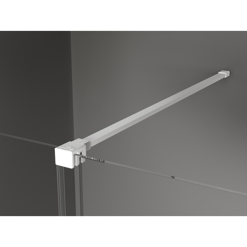 Mexen Velar verschiebbare Duschkabine 120 x 110 cm, transparent, weiß - 871-120-110-01-20