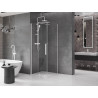 Mexen Velar Schiebeduschkabine 90 x 90 cm, transparent, weiß - 871-090-090-01-20