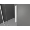 Mexen Velar Duschkabine schiebbar 140 x 85 cm, transparent, weiß - 871-140-085-01-20