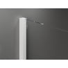 Mexen Velar Schiebeduschkabine 150 x 70 cm, transparent, weiß - 871-150-070-01-20