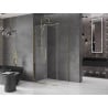 Mexen Velar Duschkabine, verschiebbar, 110 x 80 cm, transparent, golden - 871-110-080-01-50