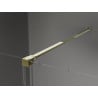 Mexen Velar Duschkabine Schiebetür 130 x 80 cm, transparent, gold - 871-130-080-01-50