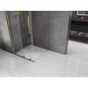 Mexen Velar Duschkabine, schiebbar 90 x 90 cm, transparent, gold - 871-090-090-01-50