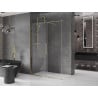 Mexen Velar Duschkabine verschiebbar 130 x 70 cm, transparent, gold - 871-130-070-01-50