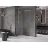 Mexen Velar Schiebedusche 150 x 85 cm, transparent, gold - 871-150-085-01-50