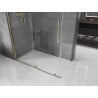 Mexen Velar verschiebbare Duschkabine 160 x 70 cm, transparent, gold - 871-160-070-01-50