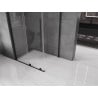 Mexen Velar Schiebeduschkabine 90 x 85 cm, transparent, schwarz - 871-090-085-01-70